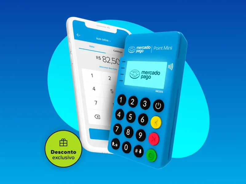 Logo de POINT MINI NFC COM 79% DE DESCONTO