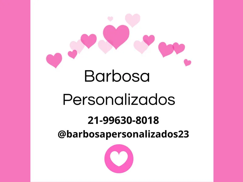 Logo de Barbosa Personalizados
