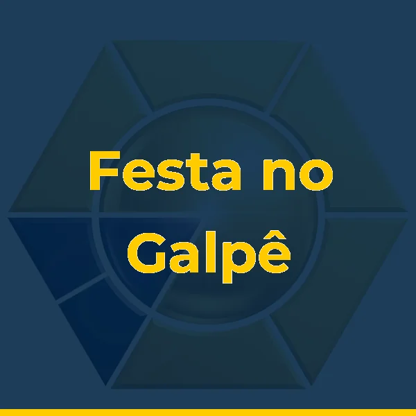 Logo de Festa no Galpê