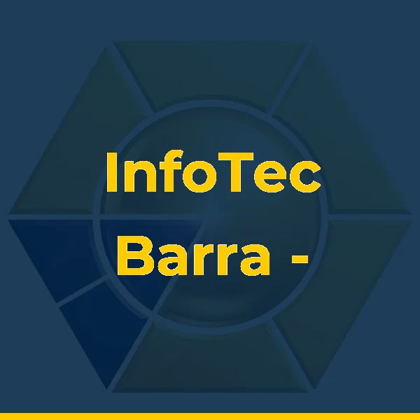 Logo de InfoTec Barra - Conserto de notebooks, PCs, PC gamer. Rede Wi-Fi e cabeadas.