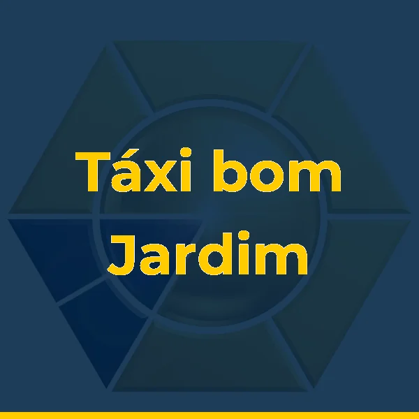 Táxi bom Jardim rj