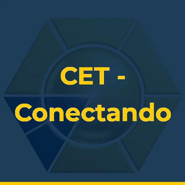 Logo de CET - Conectando energia e Tecnologia
