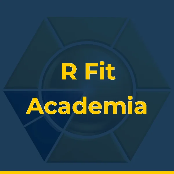 Logo de R Fit Academia - Bom Jardim