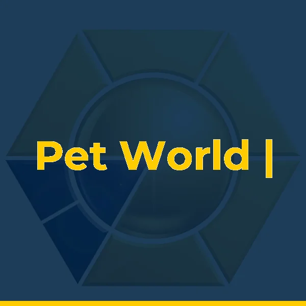Logo de Pet World | Petshop e loja de ração na Tijuca