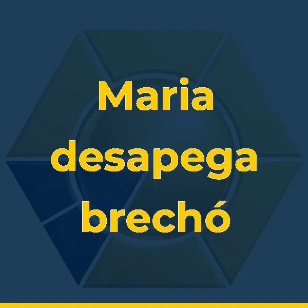 Logo de Maria desapega brechó fashion