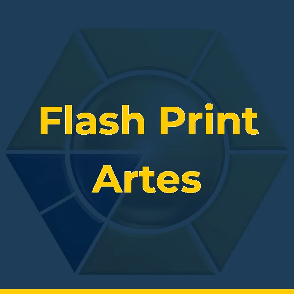 Logo de Flash Print Artes Gráficas
