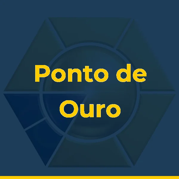 Logo de Ponto de Ouro Máquinas de Costura