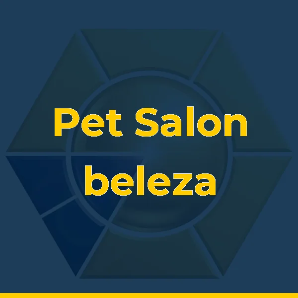 Logo de Pet Salon beleza e cuidado pet