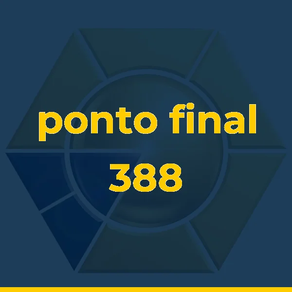 Logo de ponto final 388