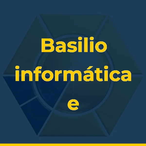 Logo de Basilio informática e eletrônica
