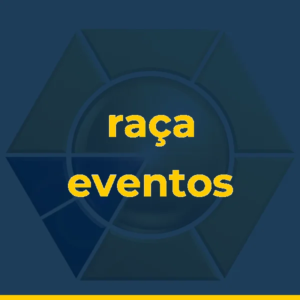 Logo de raça eventos