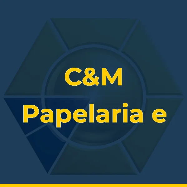 Logo de C&M Papelaria e Presentes