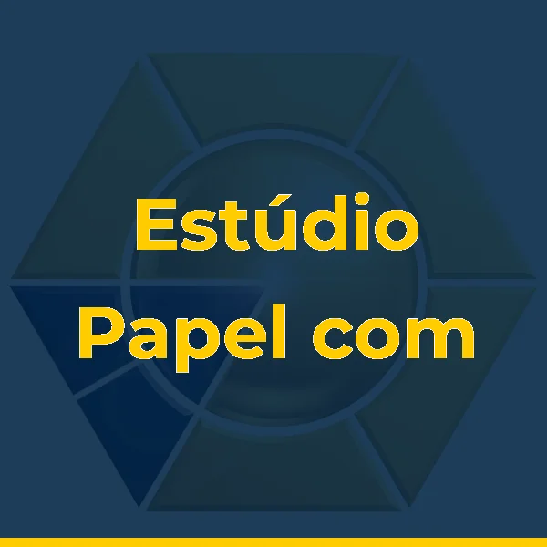 Logo de Estúdio Papel com Arte