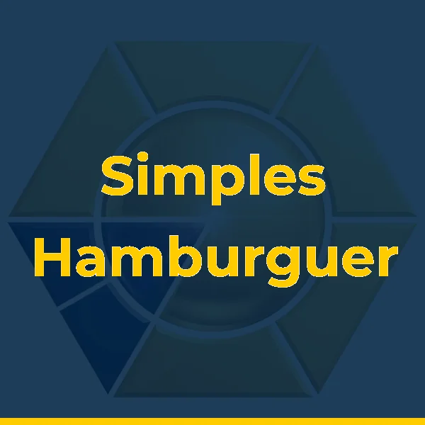 Logo de Simples Hamburguer Artesanal | Hamburgeria em Cabo Frio