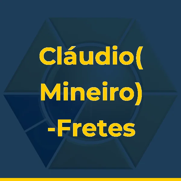 Logo de Cláudio( Mineiro) -Fretes e Mudanças, transportes