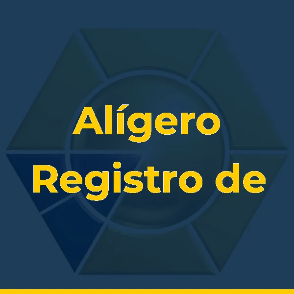 Logo de Alígero Registro de Marcas Cabo Frio/RJ