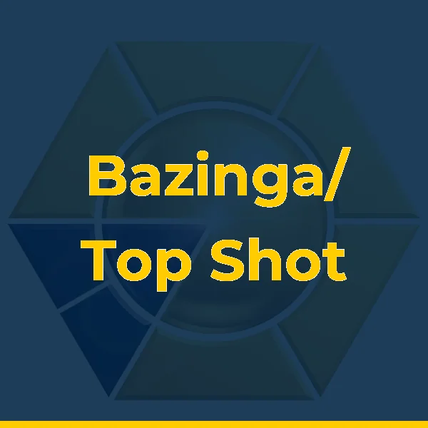 Logo de Bazinga/ Top Shot (Comida e Diversão)