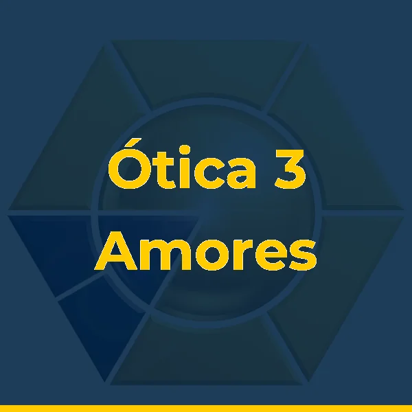 Logo de Ótica 3 Amores / Arraial do Cabo - RJ