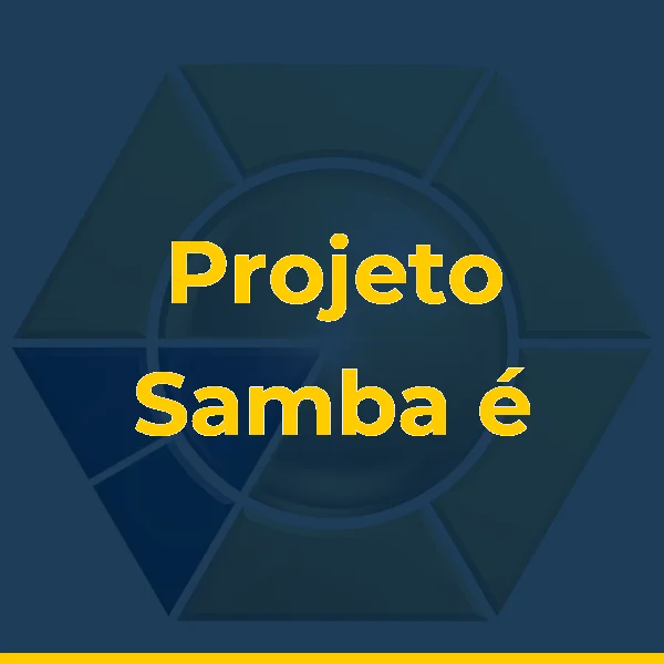Logo de Projeto Samba é Vida