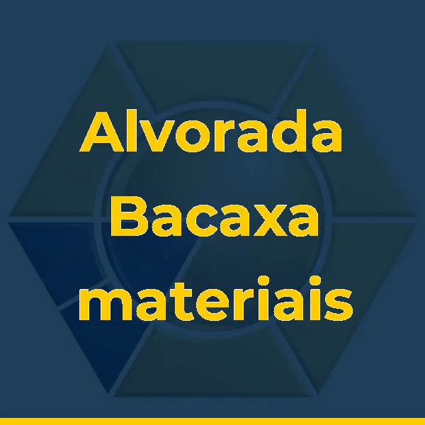 Logo de Alvorada Bacaxa materiais de construção