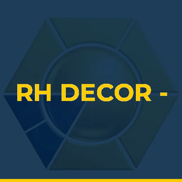 Logo de RH DECOR - SUA CASA MAIS BONITA!