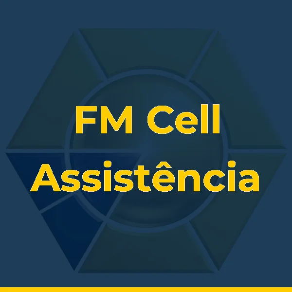 Logo de FM Cell Assistência Técnica E Acessórios.