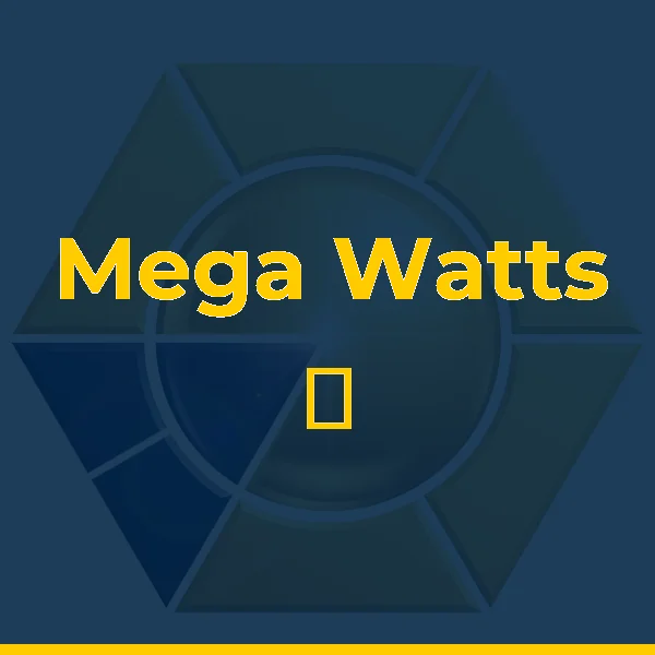 Mega Watts ? Energia Solar Fotovoltaica • Instalações Elétricas • Climatização. Energia Inteligente Desde 2009.