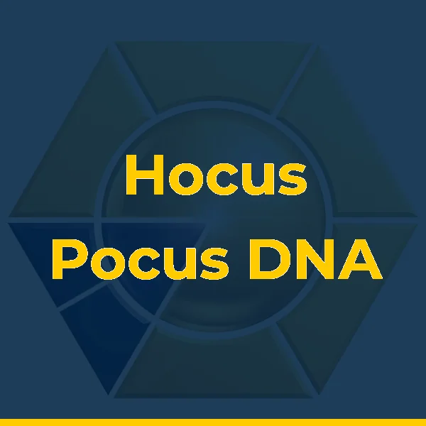 Logo de Hocus Pocus DNA