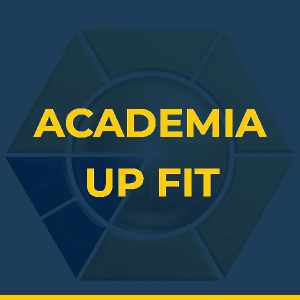Logo de UP FIT  EVENTOS ESPORTE, LAZER, CULTURA LTDA