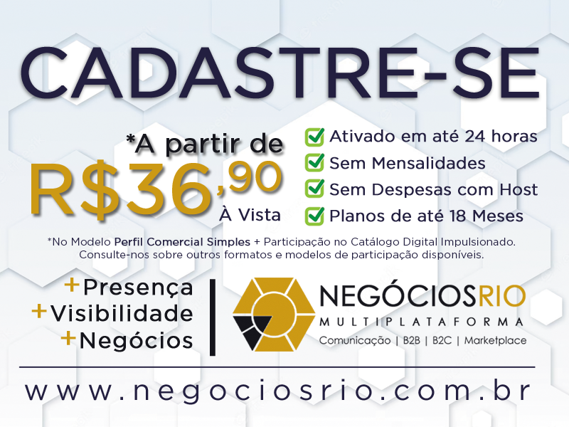 NegóciosRio, Empreendedor, Negócios Regionais, Anuncie