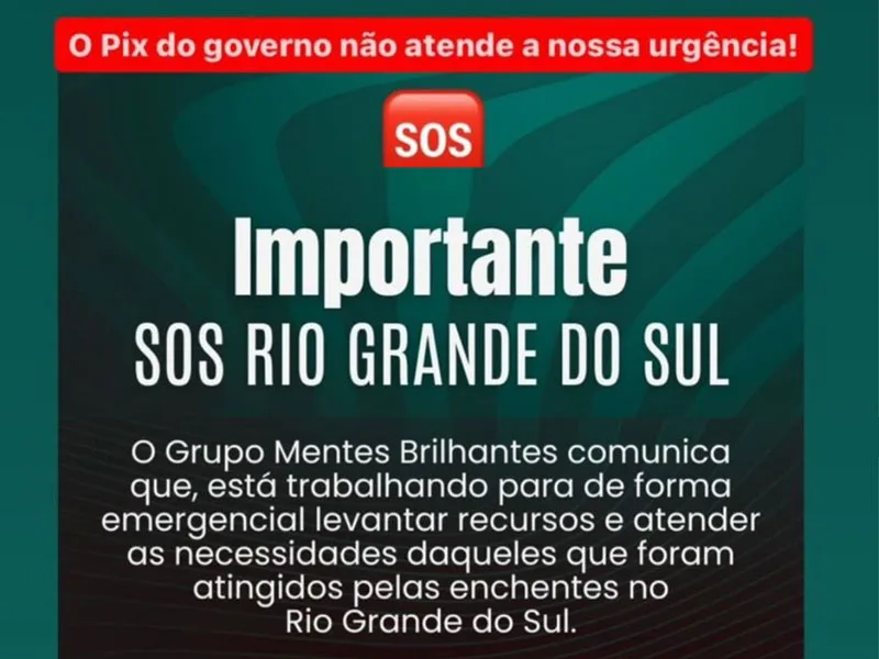 Solidariedade: Todos pelo Rio Grande!