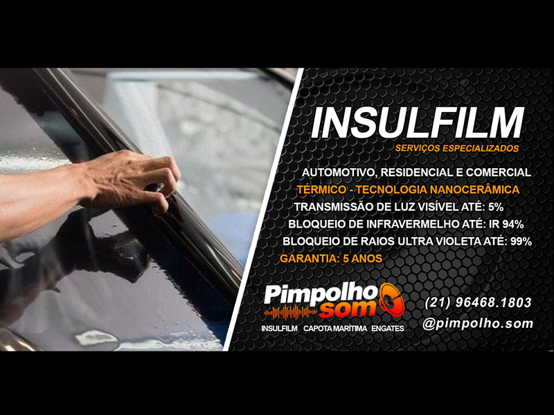 Capota Marítima, Insulfilm, Engates, Som Automotivo com os melhores preços e condições.